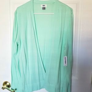Old Navy Mint Green Cardigan
